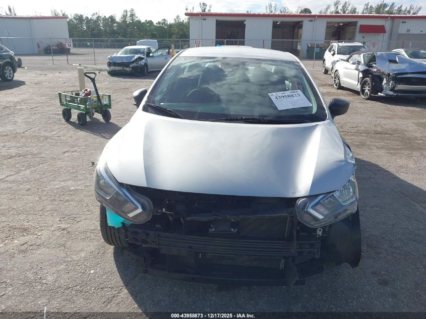2021 Nissan Versa S Xtronic Cvt VIN: 3N1CN8DV9ML923656 Lot: 43958873