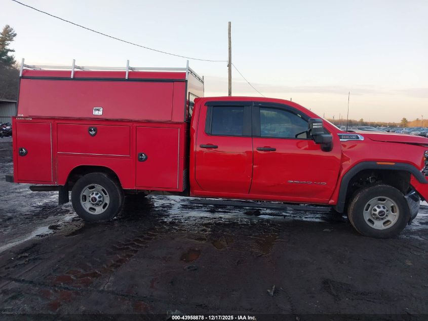 2022 GMC Sierra 2500Hd 4Wd Long Bed Pro VIN: 1GT59LE74NF269982 Lot: 43958878