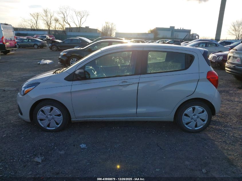 2018 Chevrolet Spark Ls Cvt VIN: KL8CB6SA1JC447879 Lot: 43958879