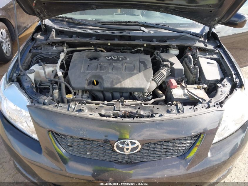 2009 Toyota Corolla Le VIN: JTDBL40E099031499 Lot: 43958881