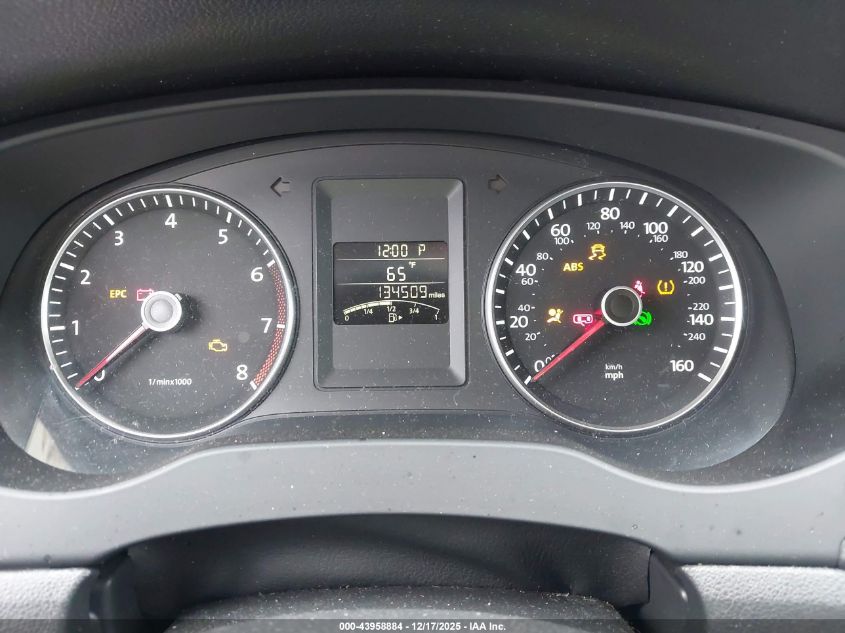 2013 Volkswagen Jetta Se VIN: 3VWDP7AJ8DM210875 Lot: 43958884