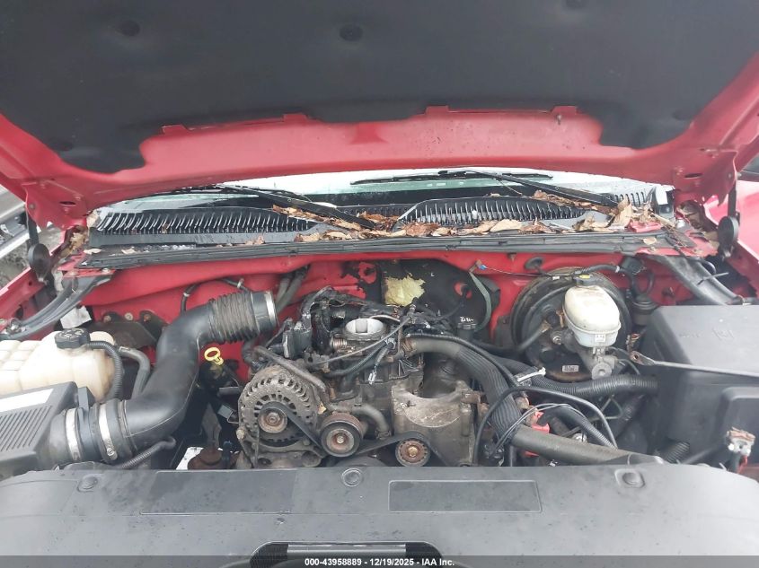 2007 Chevrolet Silverado 1500 Classic Work Truck VIN: 3GCEK14X37G202852 Lot: 43958889