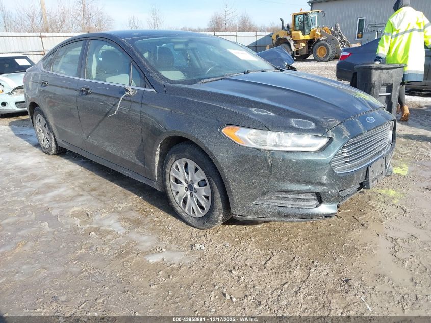2014 Ford Fusion S VIN: 3FA6P0G72ER200481 Lot: 43958891