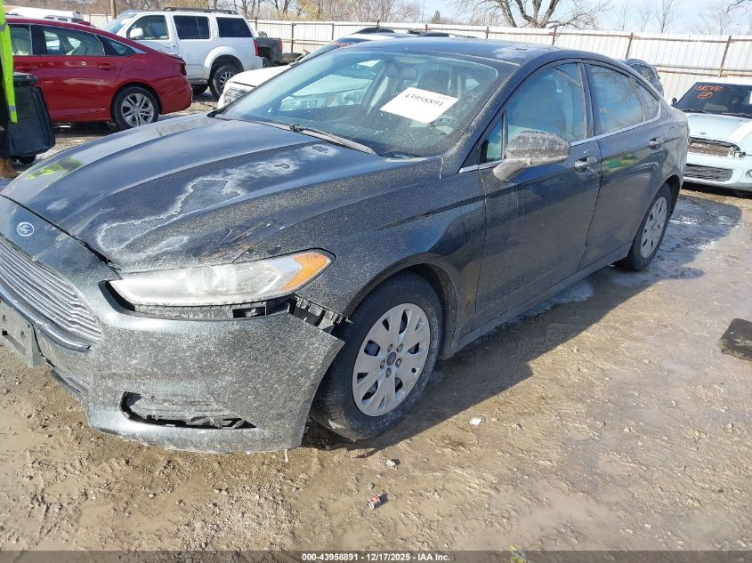 2014 Ford Fusion S VIN: 3FA6P0G72ER200481 Lot: 43958891