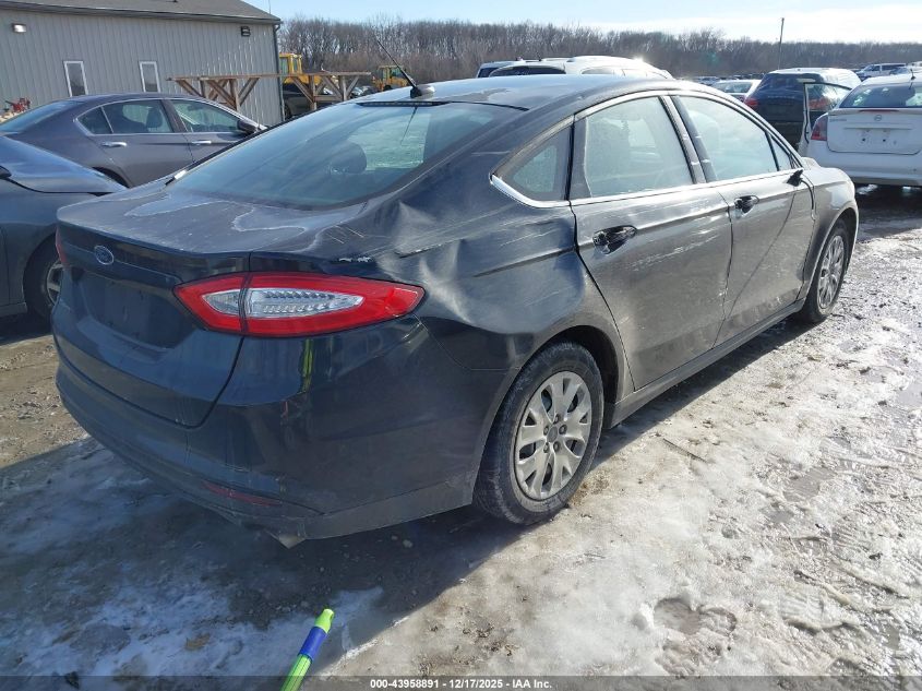 2014 Ford Fusion S VIN: 3FA6P0G72ER200481 Lot: 43958891