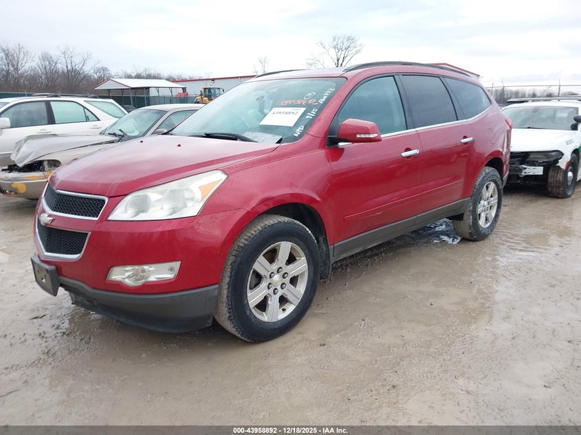 2012 Chevrolet Traverse 3.6 1Lt Unknown Lot 111043958892 Vin 1GNKRGED1CJ313356