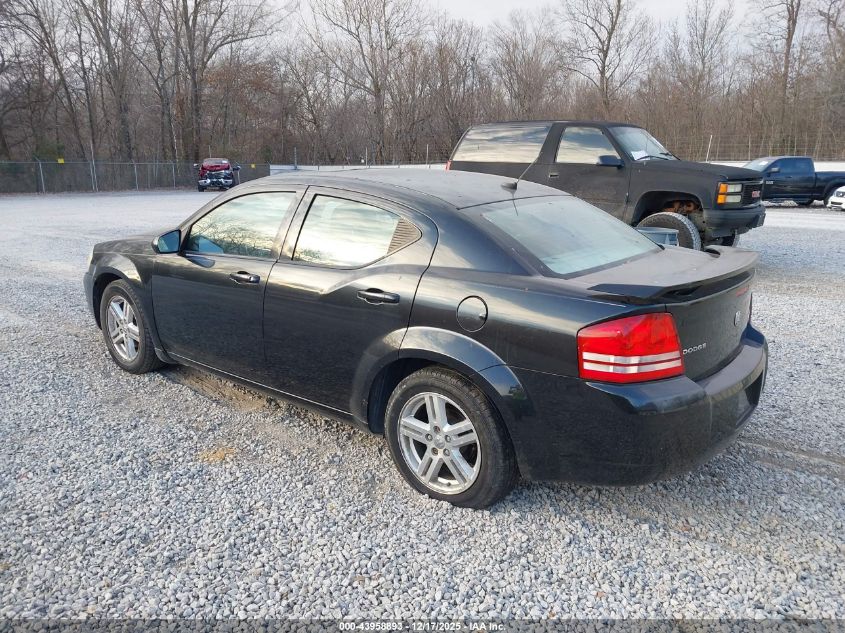 2010 Dodge Avenger R/T VIN: 1B3CC5FB5AN102801 Lot: 43958893