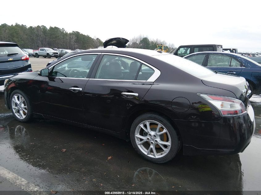2012 Nissan Maxima 3.5 Sv VIN: 1N4AA5AP4CC812808 Lot: 43958915