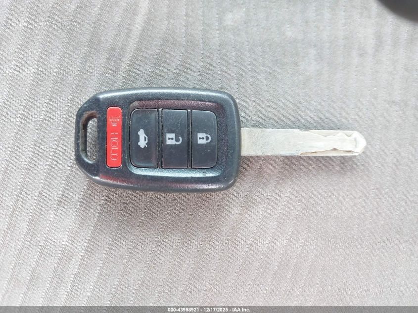 2017 Honda Accord Lx VIN: 1HGCR2F44HA169728 Lot: 43958921