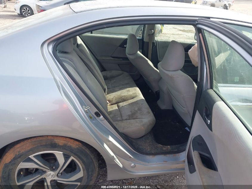 2017 Honda Accord Lx VIN: 1HGCR2F44HA169728 Lot: 43958921