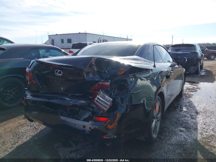 2011 Lexus Is 250C VIN: JTHFF2C21B2521221 Lot: 43958926