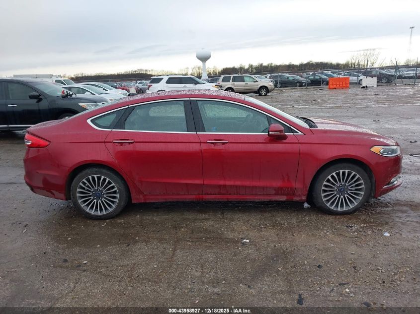 2017 Ford Fusion Se VIN: 3FA6P0H95HR304600 Lot: 43958927
