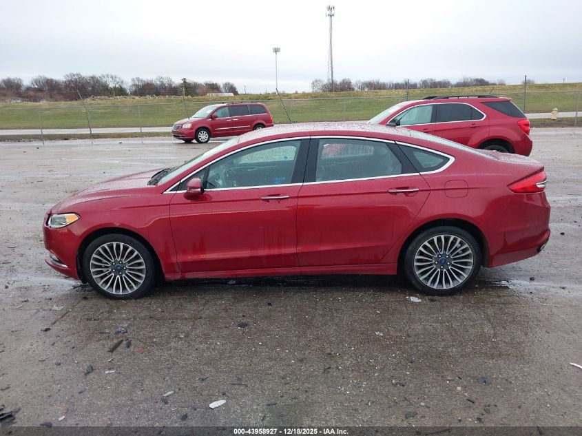 2017 Ford Fusion Se VIN: 3FA6P0H95HR304600 Lot: 43958927