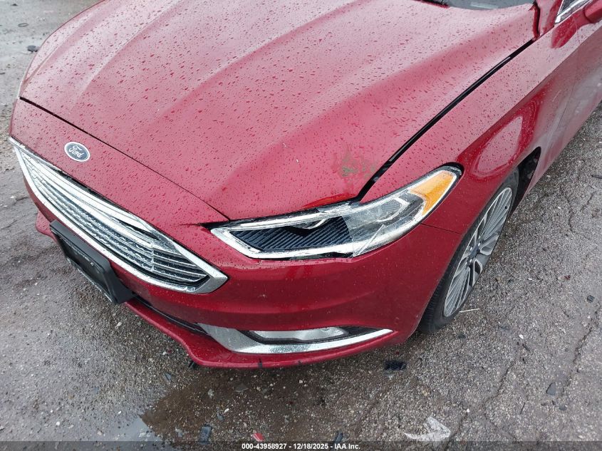 2017 Ford Fusion Se VIN: 3FA6P0H95HR304600 Lot: 43958927