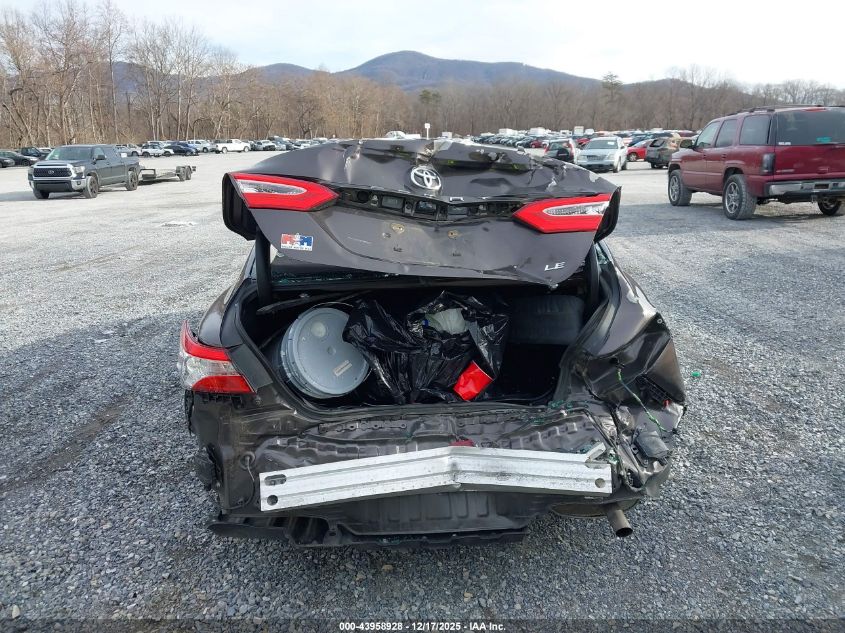 2020 Toyota Camry Le VIN: 4T1L11AK4LU874697 Lot: 43958928