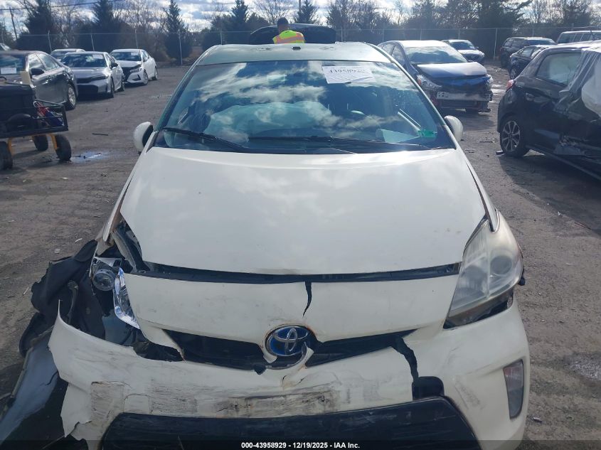 2012 Toyota Prius Two VIN: JTDKN3DU7C1522101 Lot: 43958929