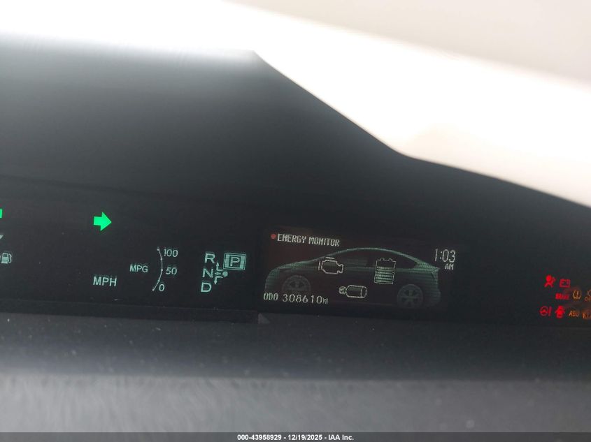 2012 Toyota Prius Two VIN: JTDKN3DU7C1522101 Lot: 43958929