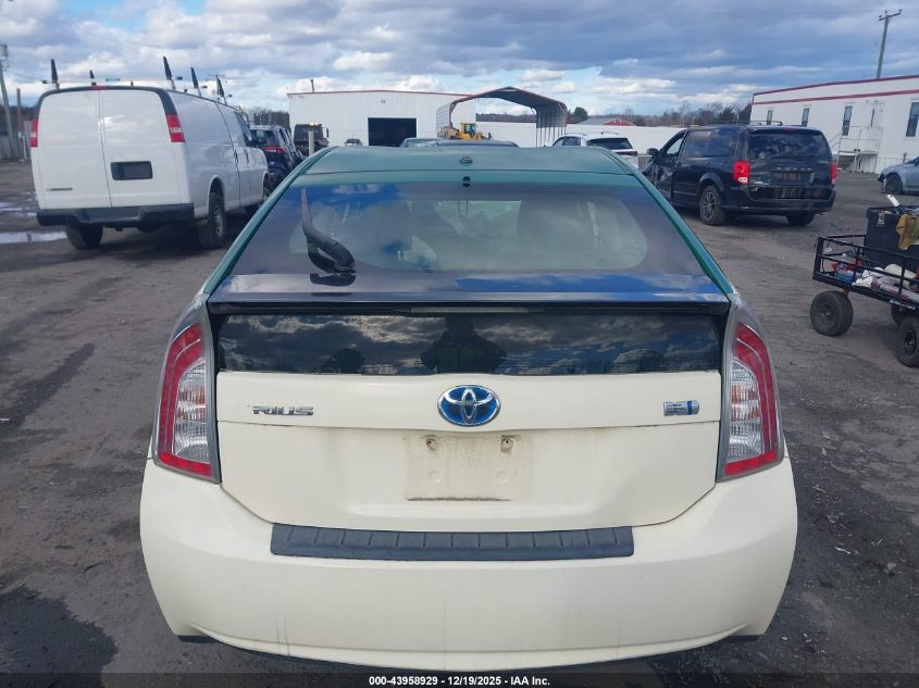 2012 Toyota Prius Two VIN: JTDKN3DU7C1522101 Lot: 43958929