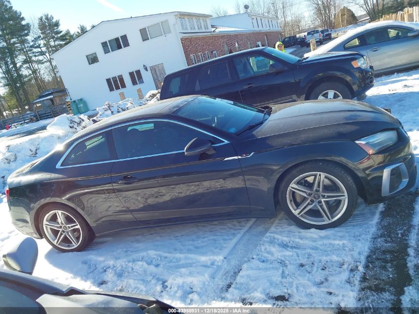 2021 Audi A5 Premium 45 Tfsi Quattro S Tronic VIN: WAUSAAF53MA034073 Lot: 43958931