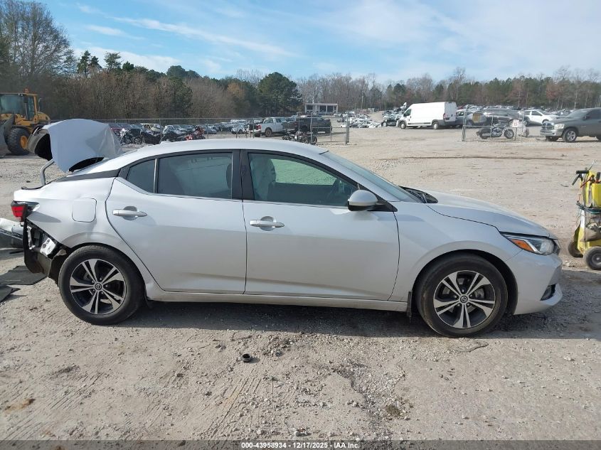 2021 Nissan Sentra Sv Xtronic Cvt VIN: 3N1AB8CV0MY268470 Lot: 43958934