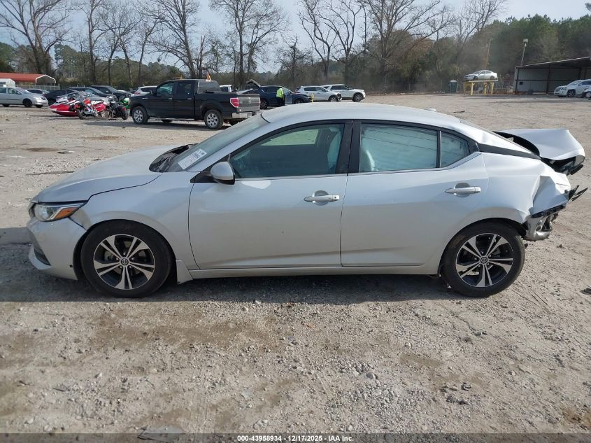 2021 Nissan Sentra Sv Xtronic Cvt VIN: 3N1AB8CV0MY268470 Lot: 43958934