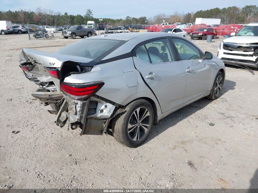 2021 Nissan Sentra Sv Xtronic Cvt VIN: 3N1AB8CV0MY268470 Lot: 43958934