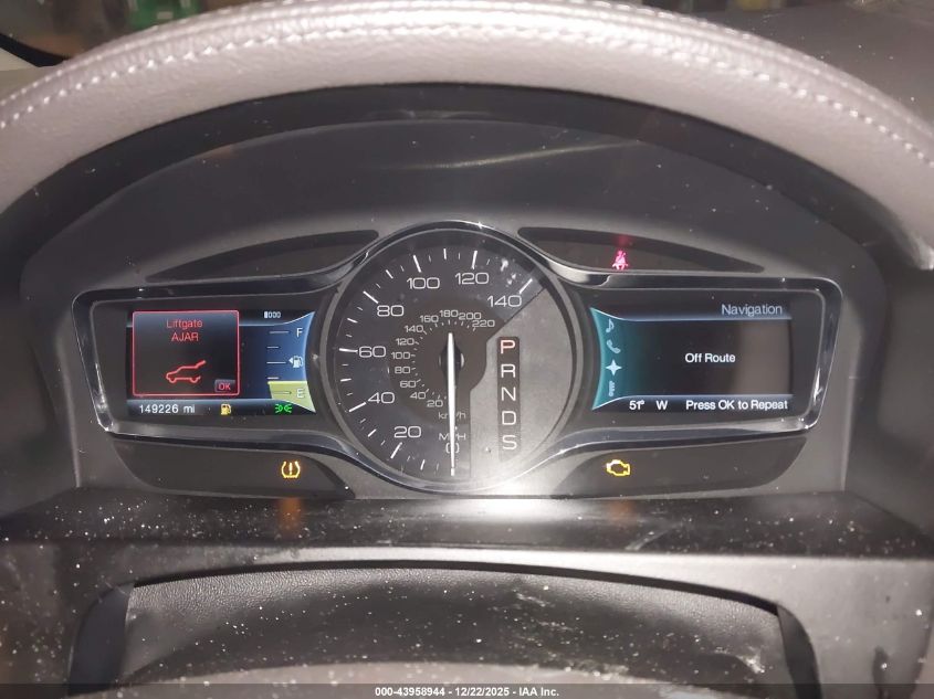 2013 Lincoln Mkx VIN: 2LMDJ8JKXDBL30570 Lot: 43958944