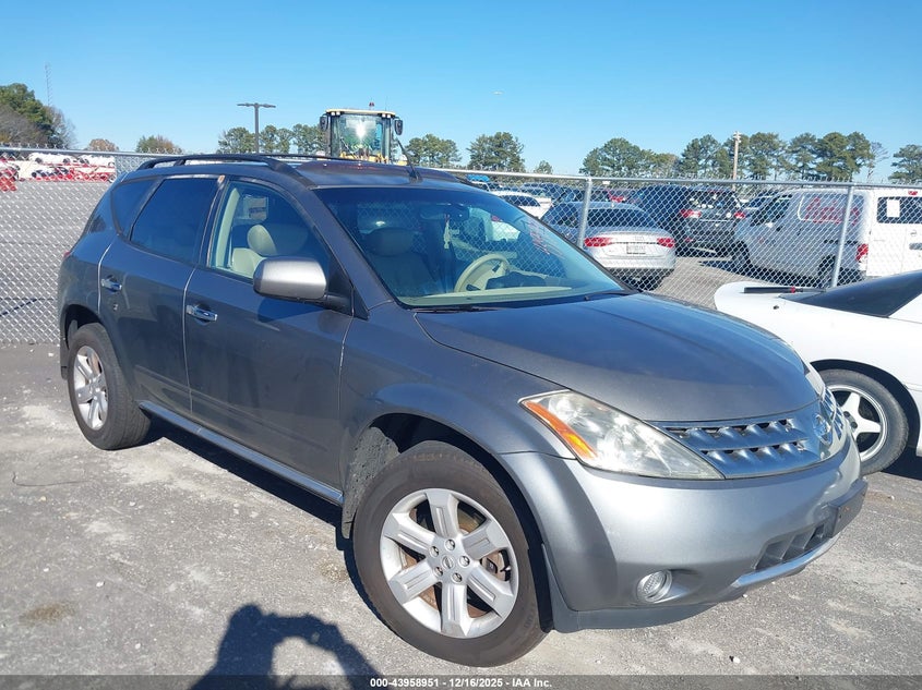 JN8AZ08WX7W652199 2007 Nissan Murano Sl auction photo 1