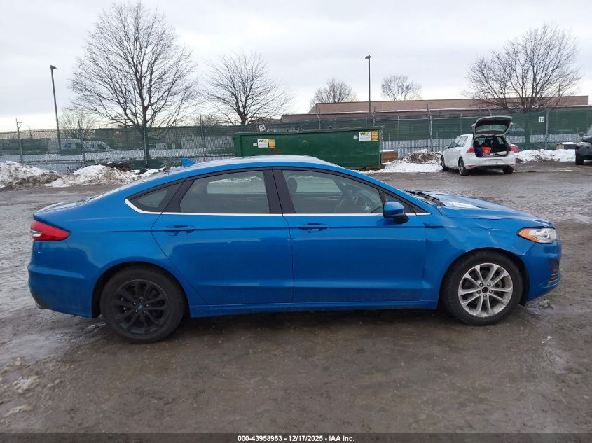2020 Ford Fusion Se VIN: 3FA6P0HD5LR232326 Lot: 43958953