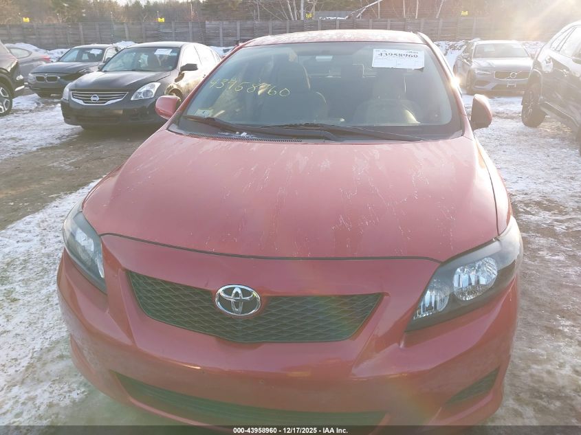 2009 Toyota Corolla Le VIN: JTDBL40EX99043403 Lot: 43958960