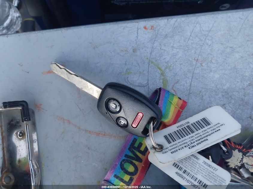 2011 Honda Cr-V Lx VIN: 5J6RE4H39BL016627 Lot: 43958961