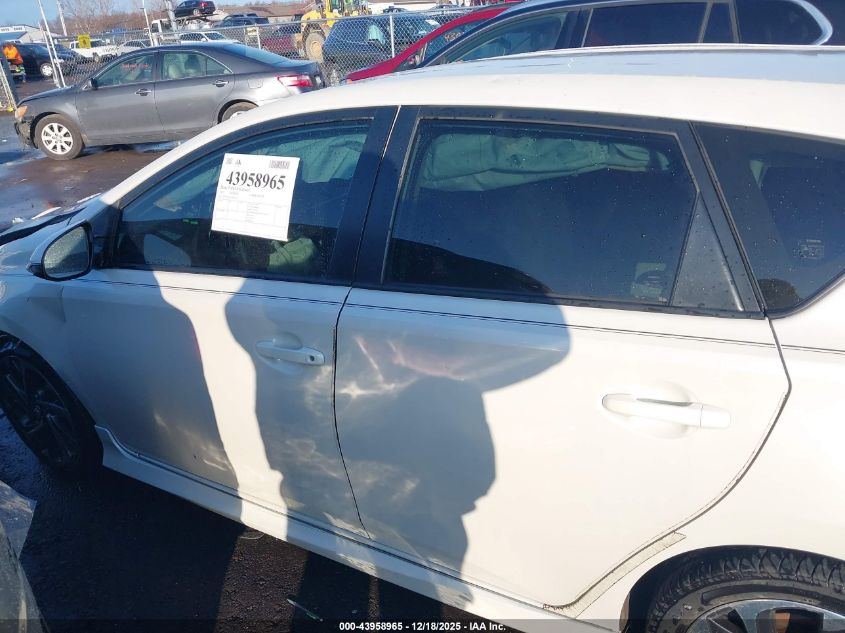 2017 Toyota Corolla Im VIN: JTNKARJE3HJ530114 Lot: 43958965