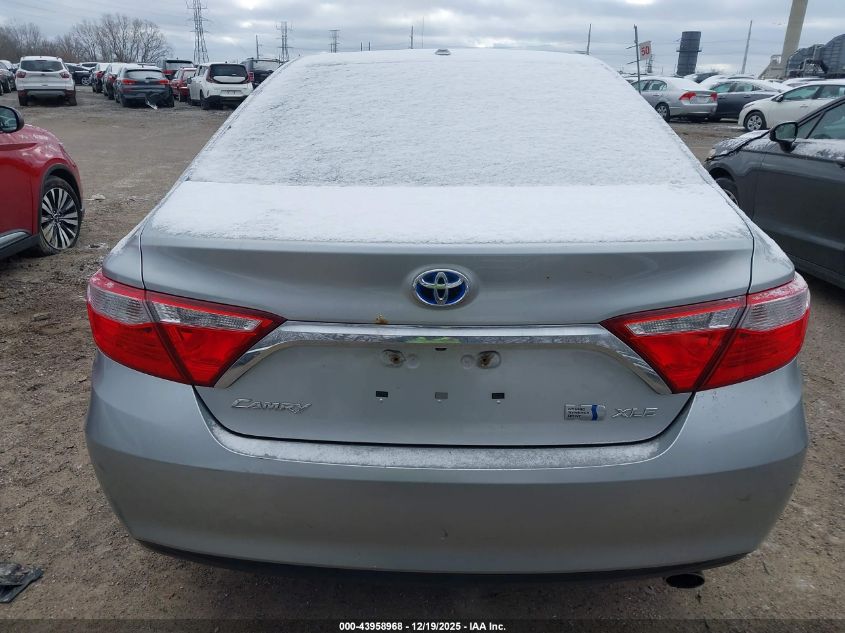 2015 Toyota Camry Hybrid Xle VIN: 4T1BD1FK9FU141819 Lot: 43958968