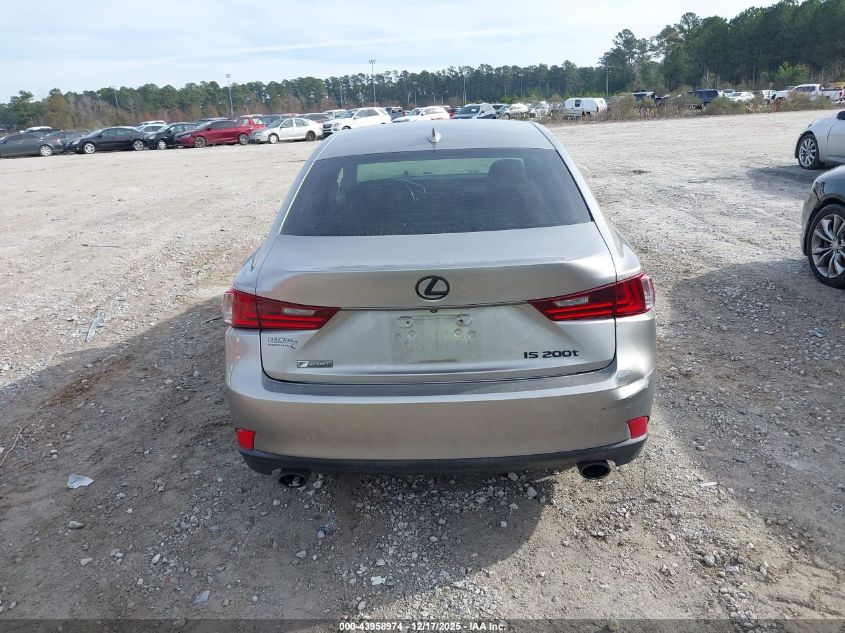 2016 Lexus Is 200T VIN: JTHBA1D2XG5024194 Lot: 43958974