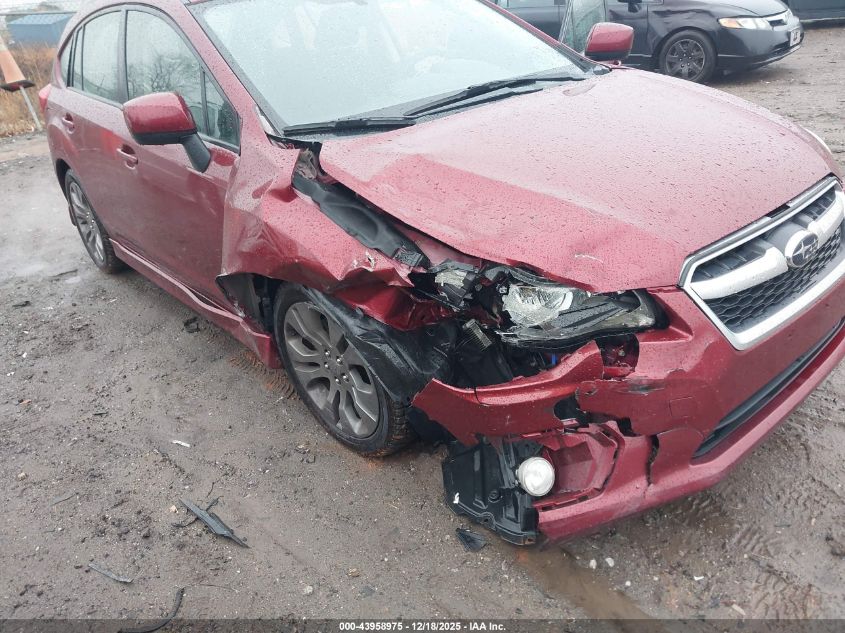 2012 Subaru Impreza 2.0I Sport Premium VIN: JF1GPAL6XCH222055 Lot: 43958975