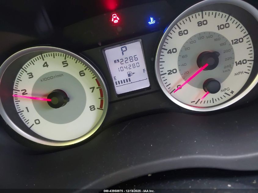 2012 Subaru Impreza 2.0I Sport Premium VIN: JF1GPAL6XCH222055 Lot: 43958975