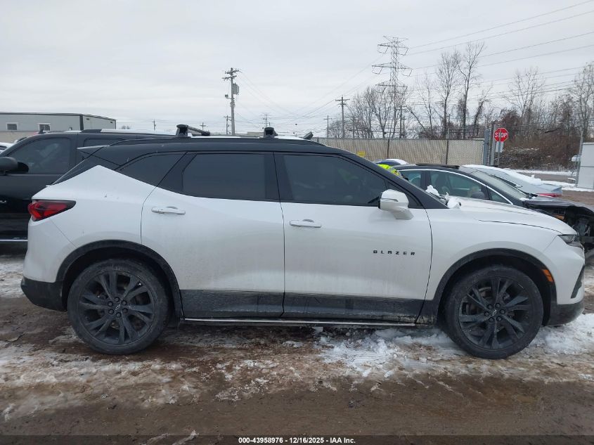 2022 Chevrolet Blazer Awd Rs VIN: 3GNKBKRS3NS130428 Lot: 43958976