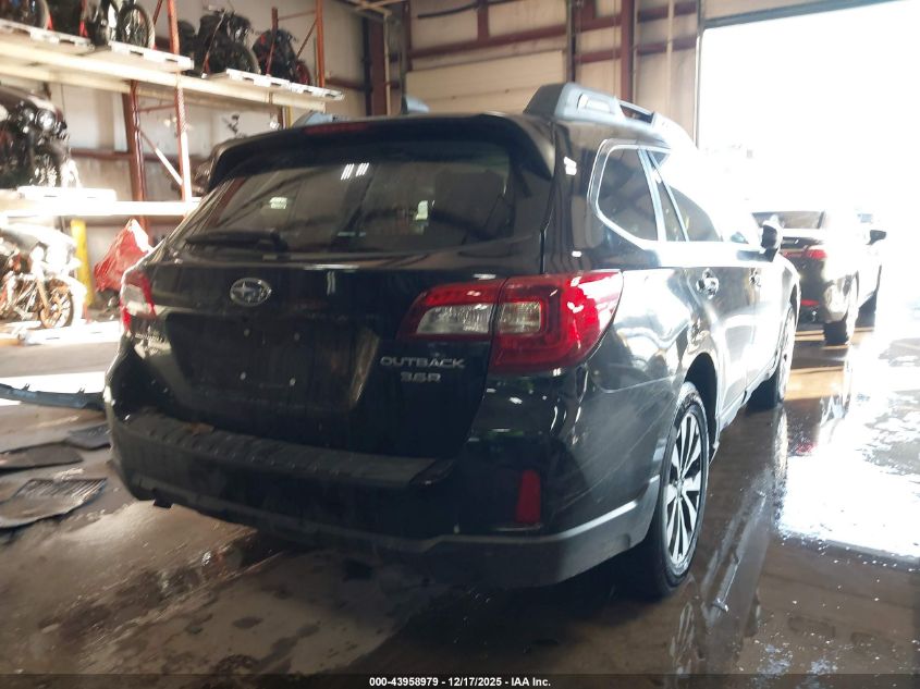 2017 Subaru Outback 3.6R Limited VIN: 4S4BSENC2H3229109 Lot: 43958979