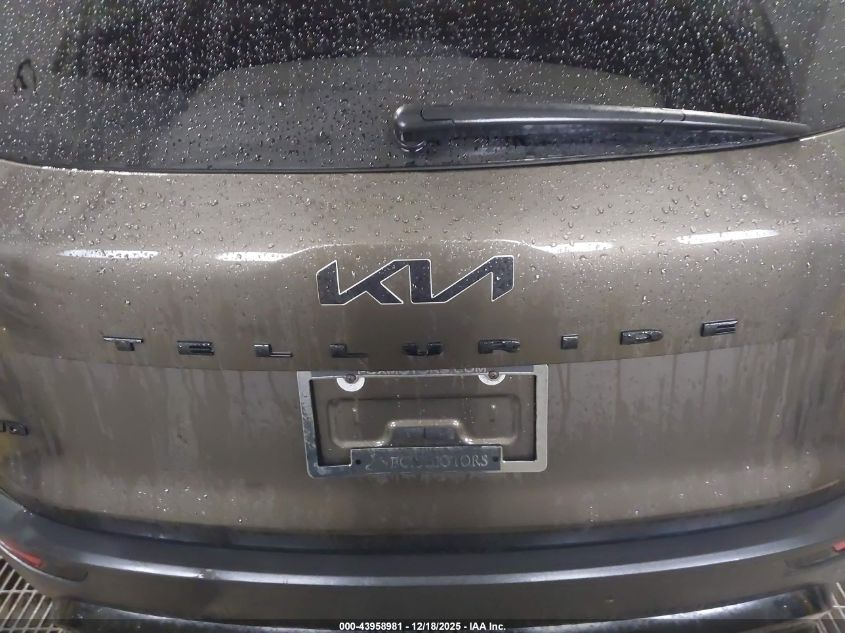 2022 Kia Telluride Sx VIN: 5XYP5DHC0NG289372 Lot: 43958981