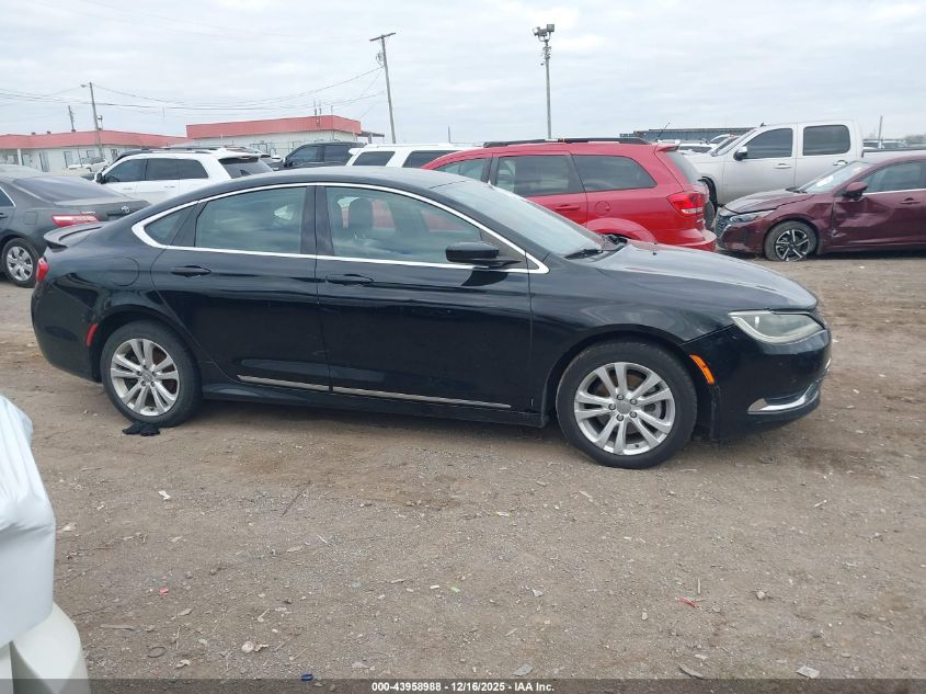 2017 Chrysler 200 Limited Platinum VIN: 1C3CCCABXHN500756 Lot: 43958988