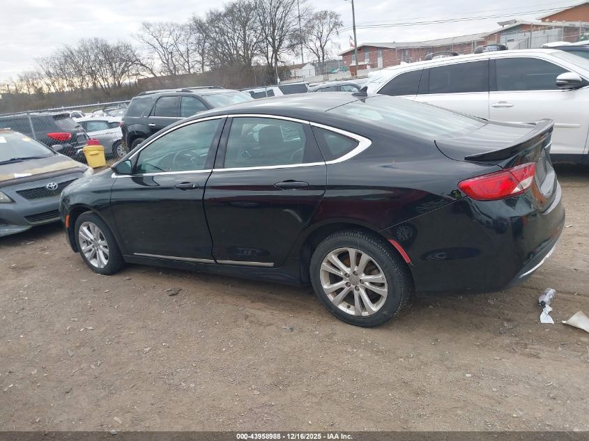 2017 Chrysler 200 Limited Platinum VIN: 1C3CCCABXHN500756 Lot: 43958988