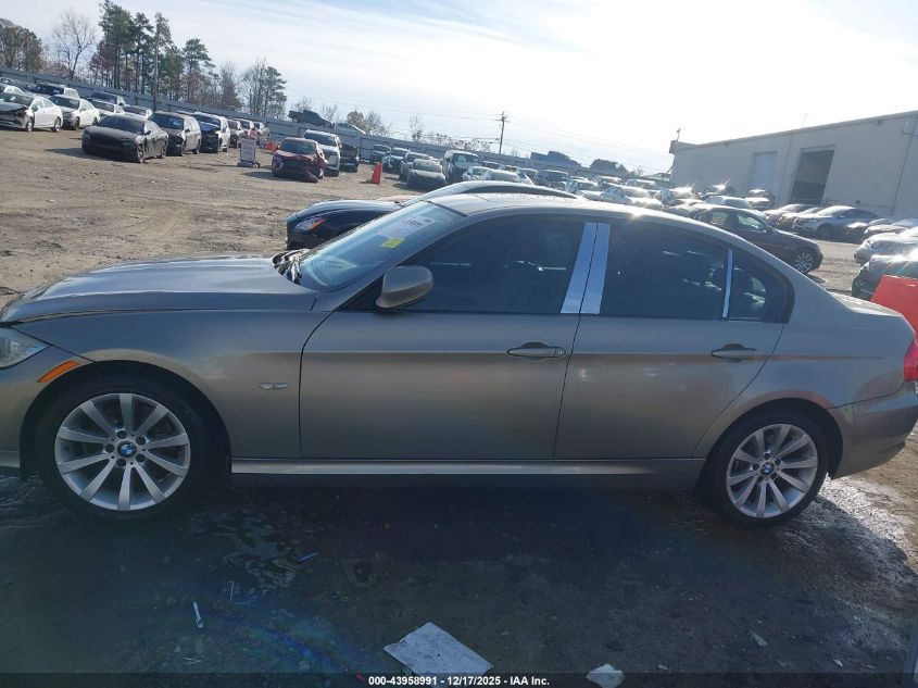 2011 BMW 328I xDrive VIN: WBAPK7G5XBNN49257 Lot: 43958991