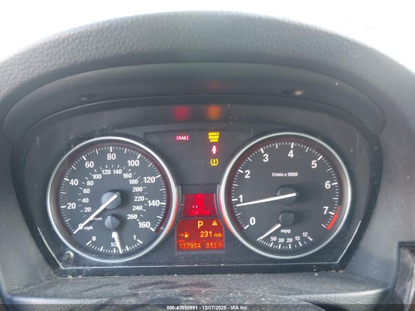 2011 BMW 328I xDrive VIN: WBAPK7G5XBNN49257 Lot: 43958991