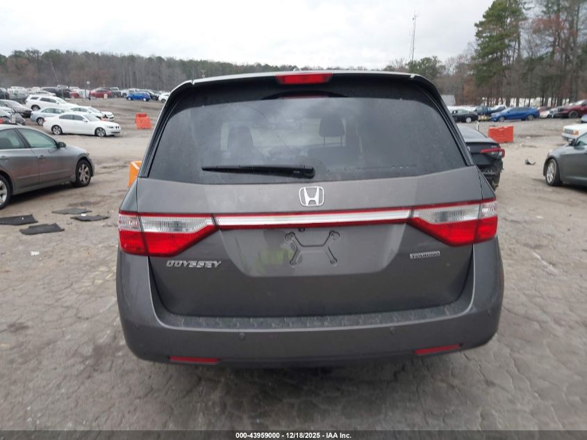 2012 Honda Odyssey Touring/Touring Elite VIN: 5FNRL5H91CB136268 Lot: 43959000