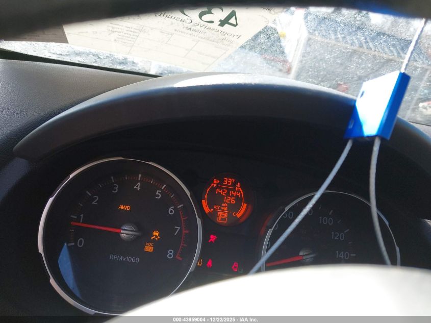 2010 Nissan Rogue Sl VIN: JN8AS5MV7AW129938 Lot: 43959004