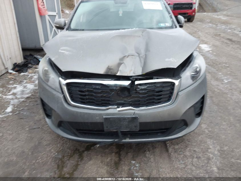 2019 Kia Sorento 3.3L Lx VIN: 5XYPGDA5XKG440235 Lot: 43959012