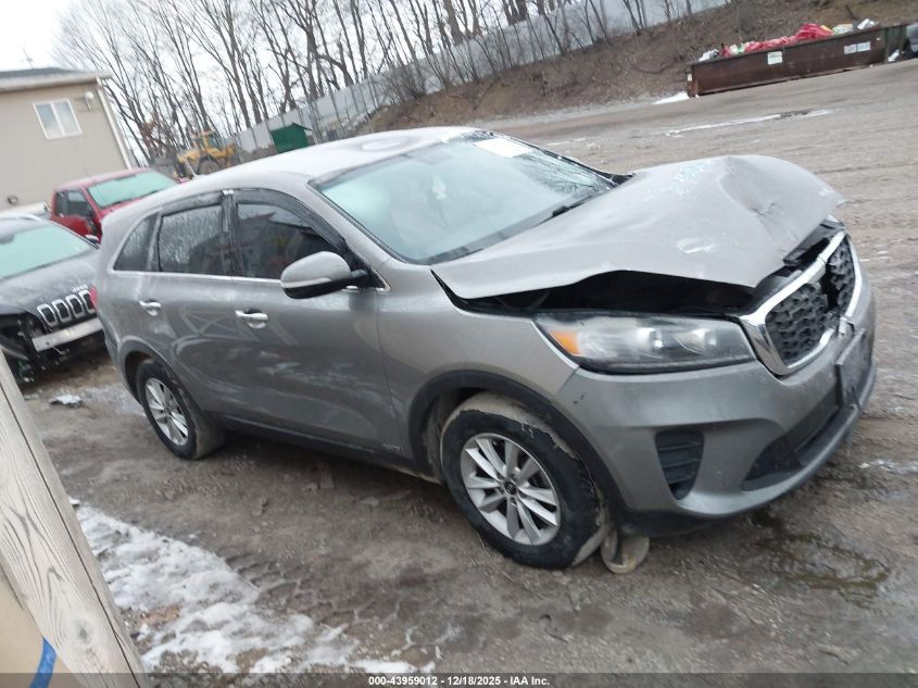 2019 Kia Sorento 3.3L Lx VIN: 5XYPGDA5XKG440235 Lot: 43959012