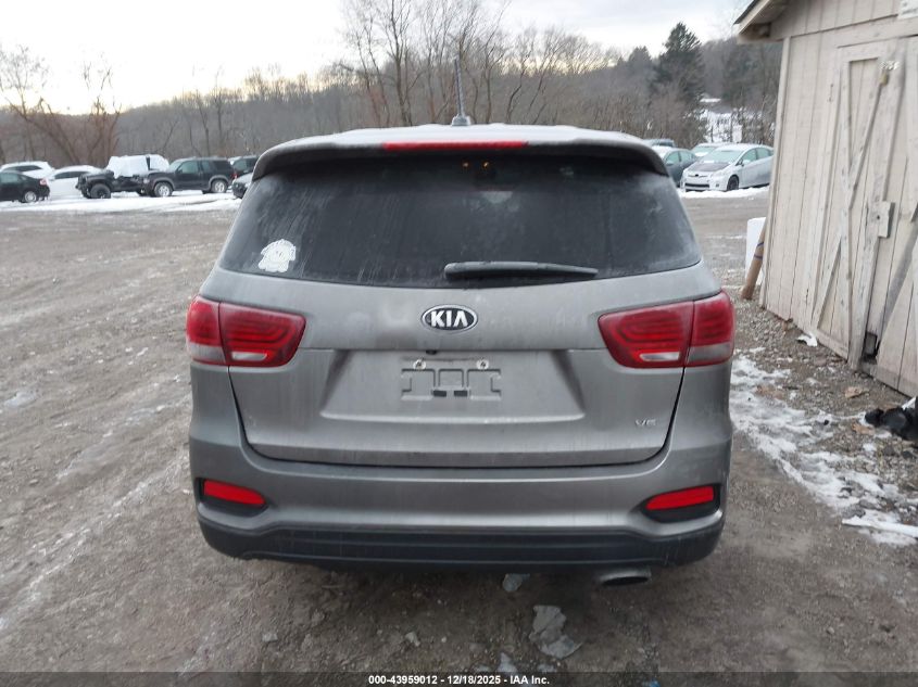 2019 Kia Sorento 3.3L Lx VIN: 5XYPGDA5XKG440235 Lot: 43959012