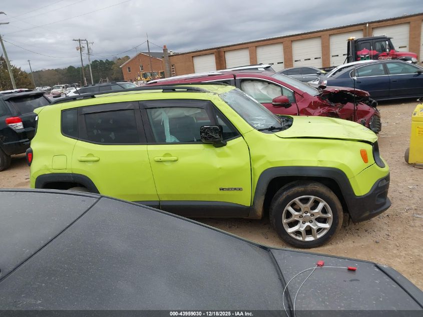 2017 Jeep Renegade Latitude 4X4 VIN: ZACCJBBB7HPF11862 Lot: 43959030