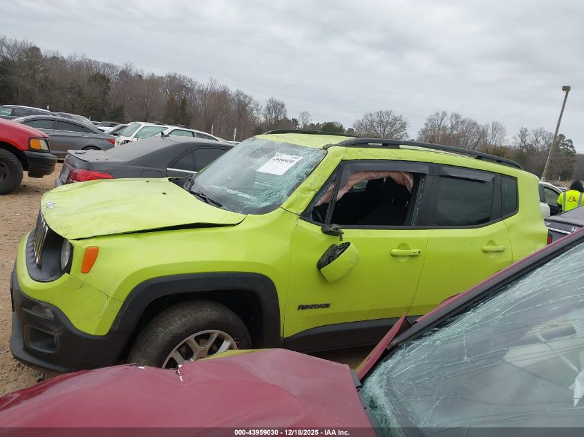 2017 Jeep Renegade Latitude 4X4 VIN: ZACCJBBB7HPF11862 Lot: 43959030
